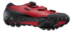 SAPATILHA SHIMANO MTB SH-ME400 TAM 34 VERMELHO C/ AJUSTE BOA