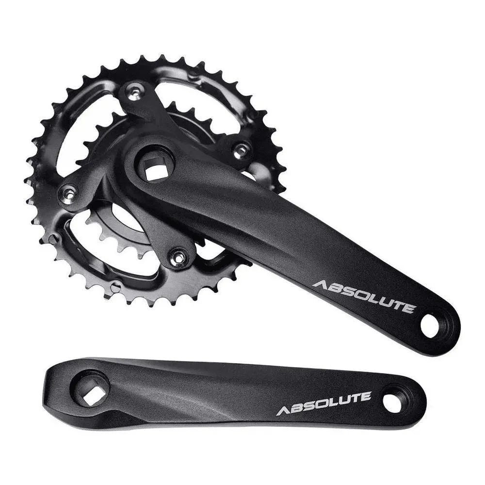 Pedivela Absolute 9/10v Ponta Quadrada 24/38d (175mm) - Preto