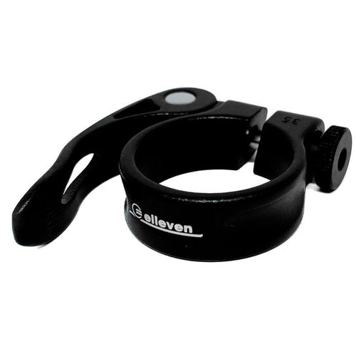 Abraçadeira de Selim Elleven 34,9 mm para Canote 31,6 mm com Blocagem - Preto