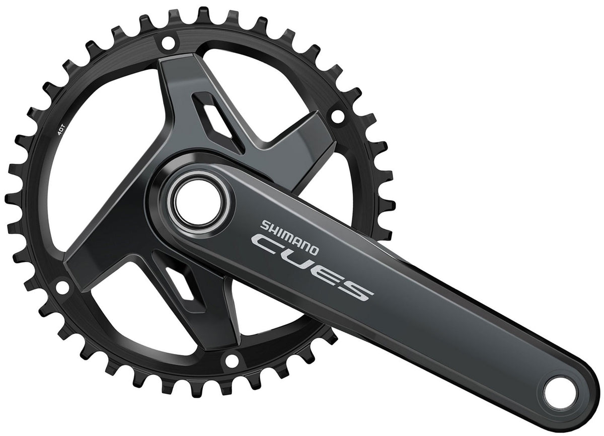 PEDIVELA 9/10/11V SHIMANO CUES FC-U8000-1 HOLLOWTECH 2-PIECE S/ CAIXA 40D 175mm
