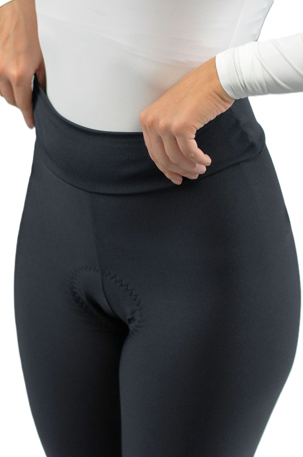 CALÇA DE CICLISMO FEMININA FREE FORCE CLASSIC PRETA TAMANHO G
