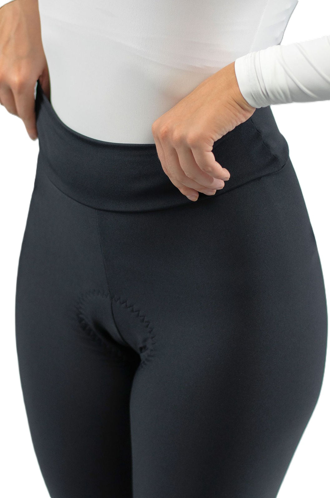 CALÇA DE CICLISMO FEMININA FREE FORCE CLASSIC PRETA TAMANHO G