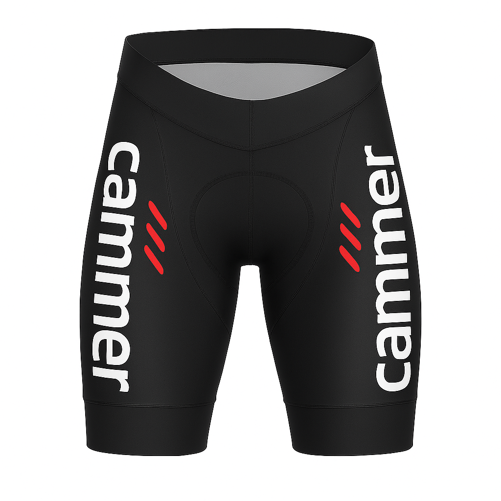 Bermuda Ciclismo ERT Camer - logo Branco -P