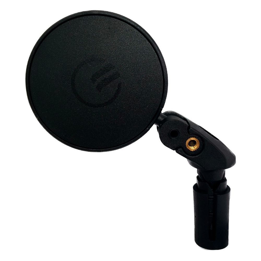 Espelho Retrovisor Mini Redondo Com Regulágem Elleven - Preto