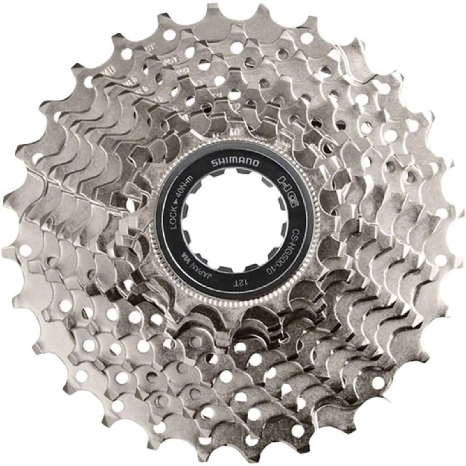 CASSETE 10V SHIMANO TIAGRA 4700 HG500 11/34D (ICSHG50010134) - PRATA