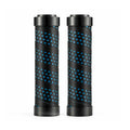MANOPLA MTB ROCKBROS COM FITA EVA TRAVA E PLUG 130MM - PRETO/AZUL