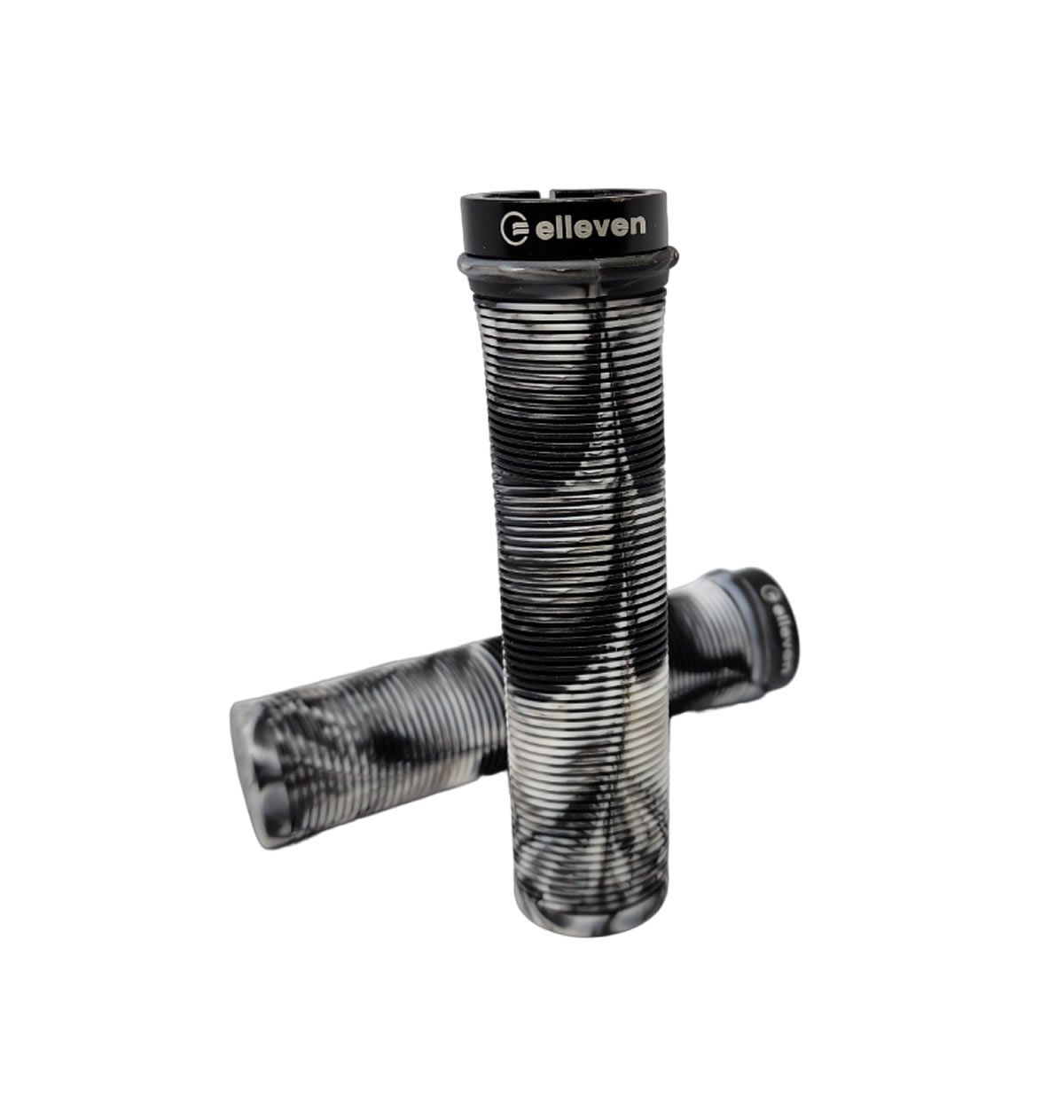 MANOPLA ELLEVEN MTB BORRACHA CAMUFLADA COM TRAVA 130MM