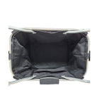 CESTA ELLEVEN BOLSA LONA/ALUM 35X26,5X28CM ALÇA P/ GARRAFA - PRETO
