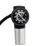 Bomba Mini Aluminio Com Mangueira E Manometro 80 Psi Elleven