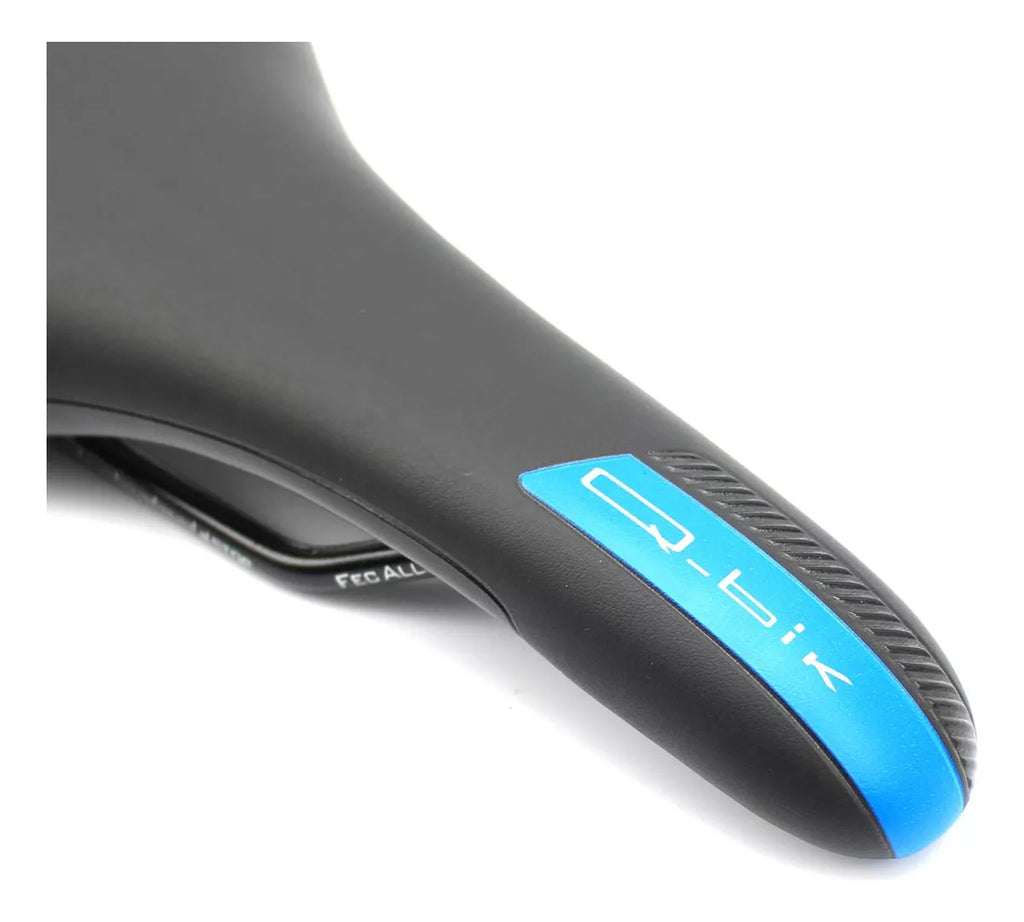 SELIM SELLE ITALIA QBIK 280X140MM PRETO/AZUL