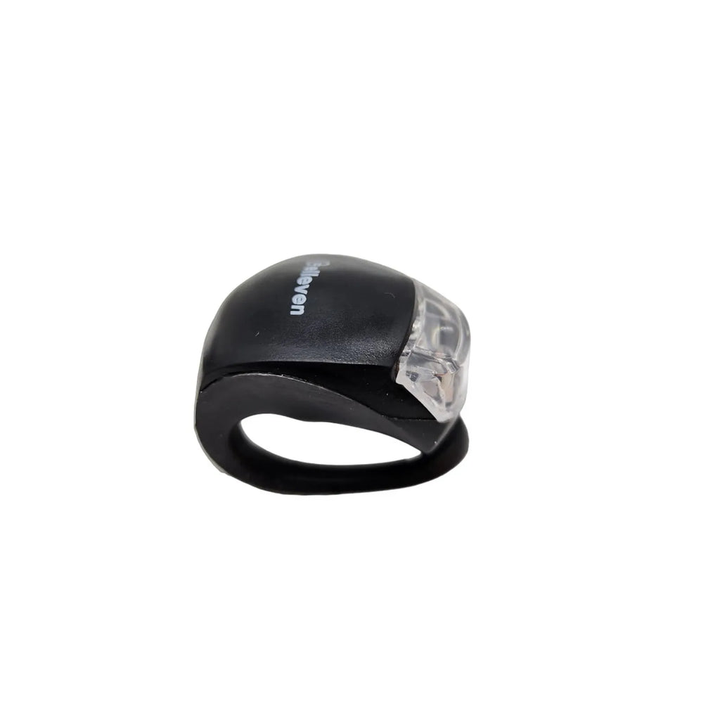 PISCA SINALIZADOR ELLEVEN DIANT/TRÁS LED 3 FUNÇÕES SILICONE PRETO