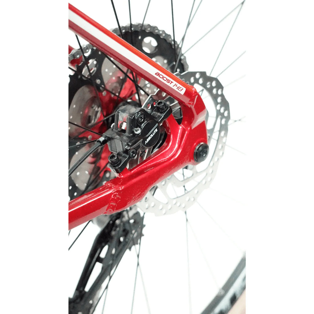 BICICLETA 29 ABSOLUTE WILD BOOST ELITE 12V C/ HIDRÁULICO VERMELHO (M-17)