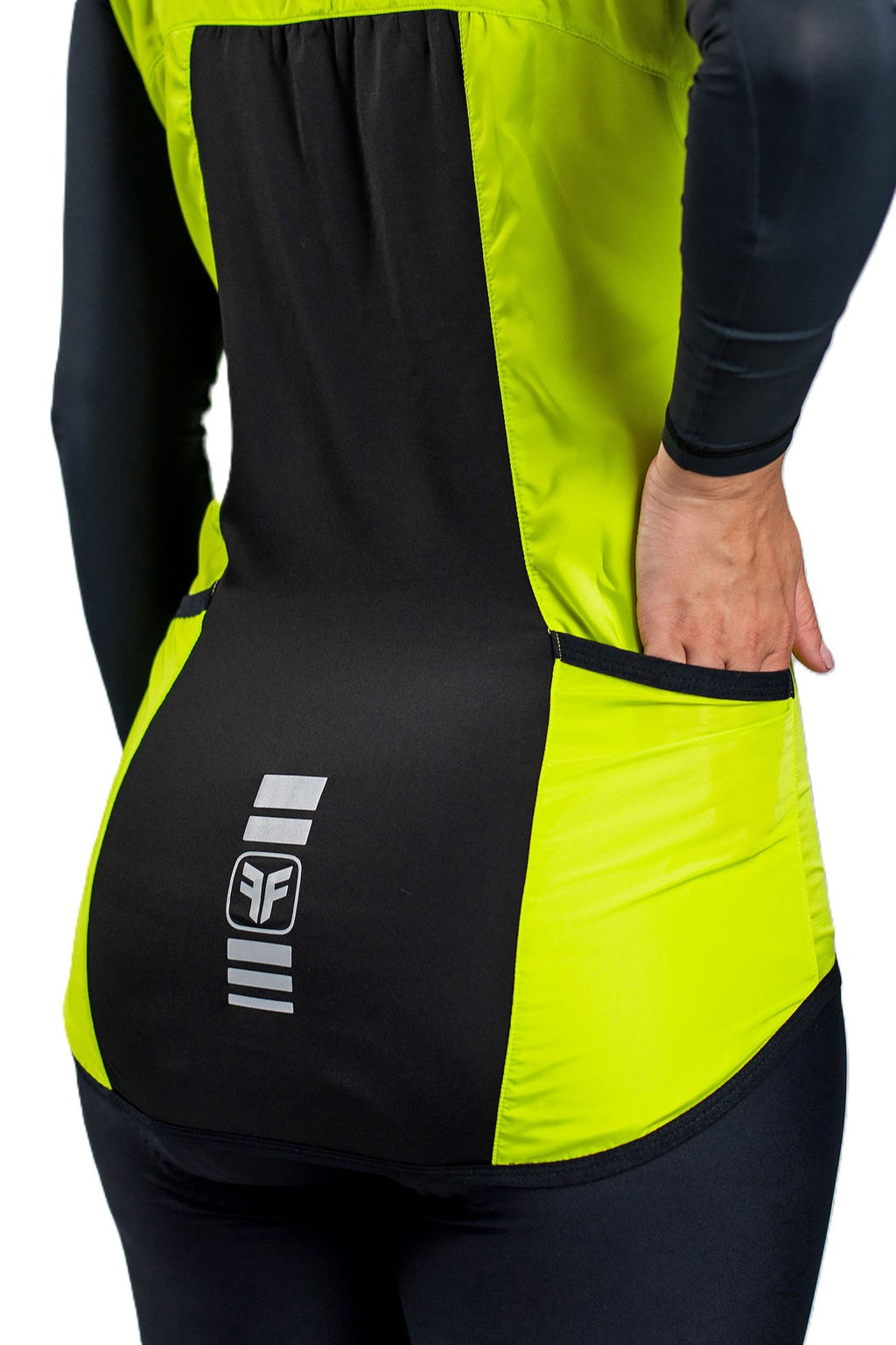 COLETE CORTA VENTO FEMININO FREE FORCE CLASSIC VERDE LIMA - P