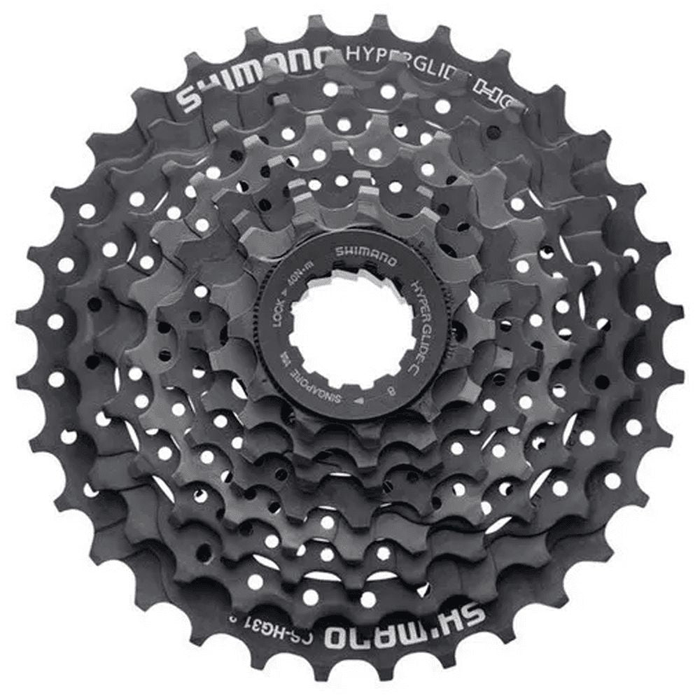 CASSETE 8V SHIMANO ALTUS CS-HG31 11/32D (ACSHG318132) - PRETO