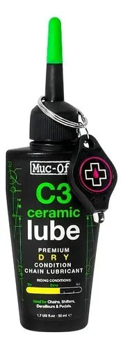 LUBRIFICANTE C3 CERAMIC SECO - 50ML - MUC-OFF