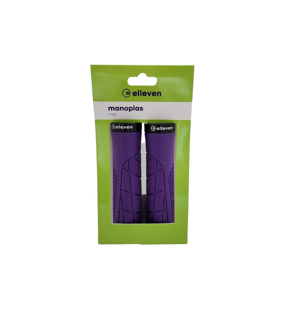 MANOPLA ELLEVEN MTB CITY 130MM EMBORRACHADA COM TRAVA ROXO