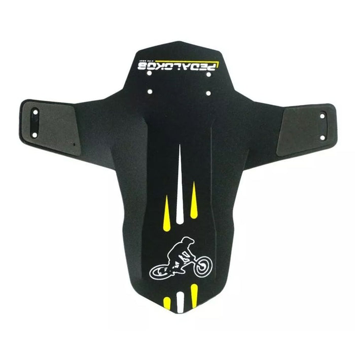 PARALAMA PEDALOKOS DROP MTB DIANTEIRO - PRETO/AMARELO