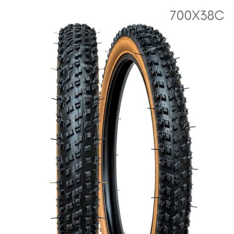 PNEU 700X38C GRAVEL PTO/MARROM:PACO UNIDADE
