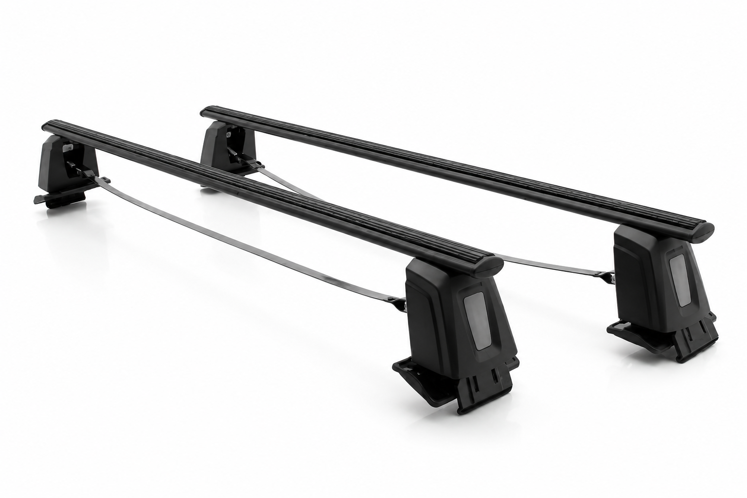 RACK DE TETO LONG LIFE STEEL P/ ARGO E NOVO UNO- 4 PORTAS (SEM LONGARINA) (SAU) - PRETO
