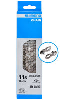 CORRENTE SHIMANO CUES CN-LG500 126L 11V LINK GLIDE C/QUICK LINK