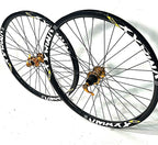 PAR RODAS 26 VMAXX CUBOS GTA BARULHENTO K-7-8-9-10-11 - PRETO/DOURADO