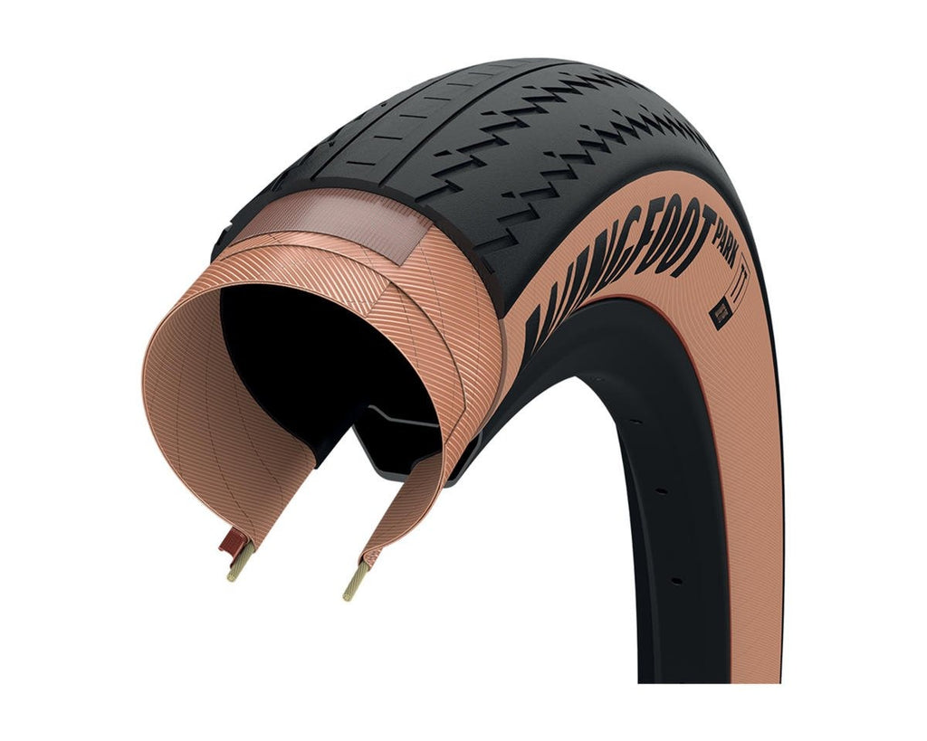 Pneu 26x2.20 Goodyear Wingfoot Park Tube Type Marrom Gr.025.55.559.V002.R