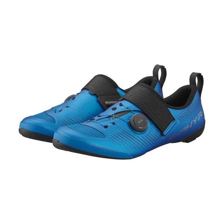 SAPATILHA SHIMANO SH-TR903 TRIATHLON AZUL TAM 46 BR - 48 EUR