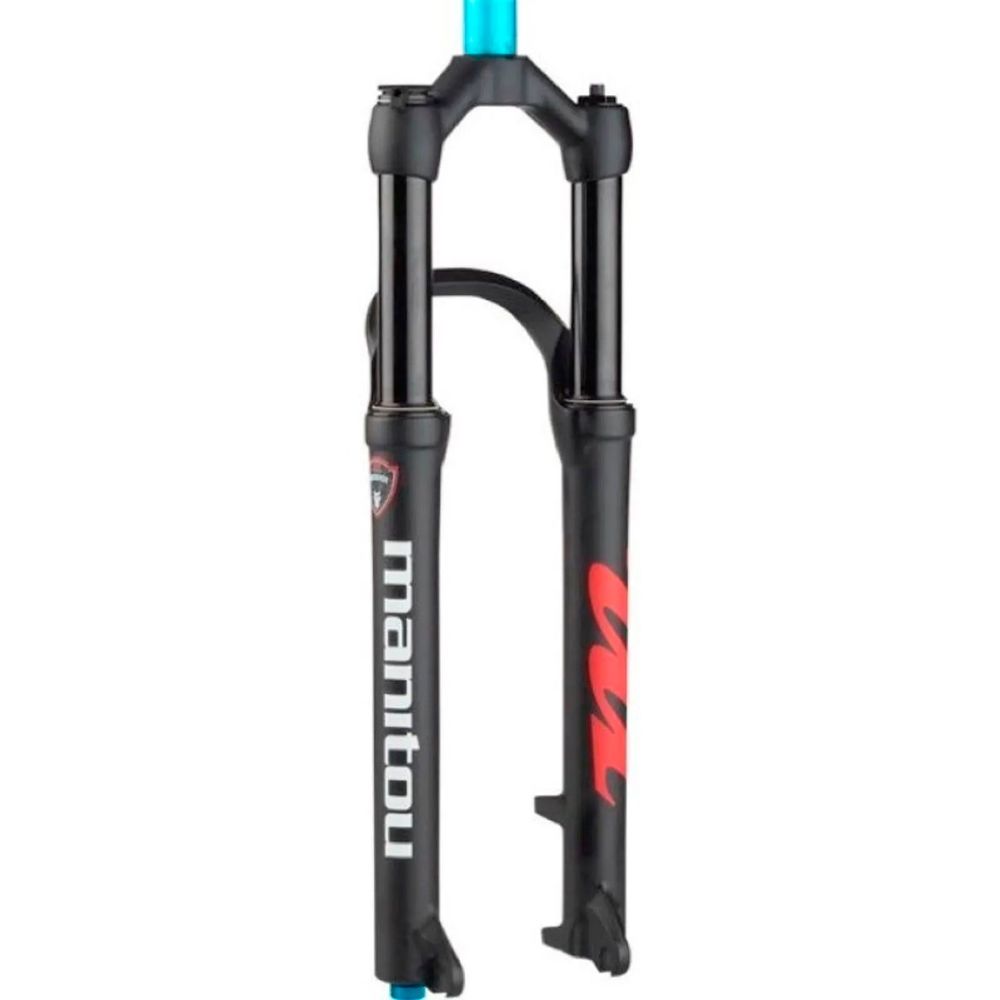 Suspensão De Bicicleta 29 Ahead Manitou Markhor Trava Remota 100mm - Preto - Ahead Set