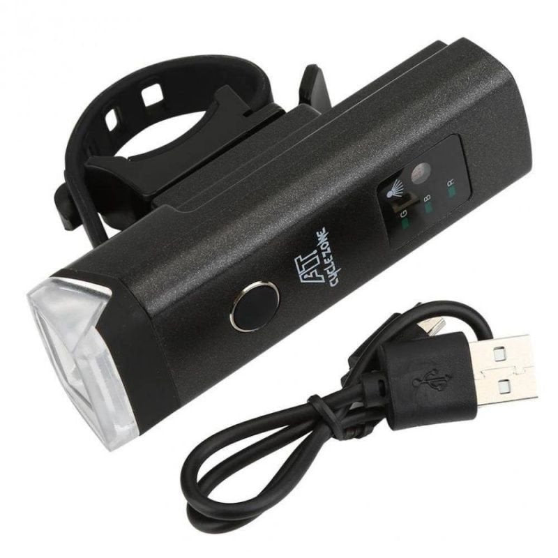 FAROL LED H-1413 3F RECARREGÁVEL 350 LUMENS C/ FOTOCÉLULA - PRETO