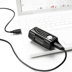 FAROL NITERIDER MINEWT 350 LUMENS 4F USB BATERIA RECARREG. - PRETO