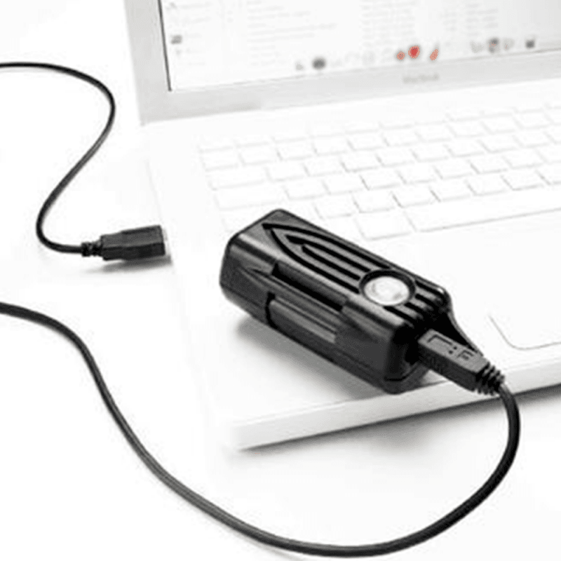 FAROL NITERIDER MINEWT 350 LUMENS 4F USB BATERIA RECARREG. - PRETO