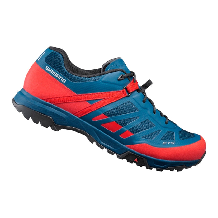 SAPATILHA SHIMANO CASUAL SH-ET500 (ESHET500MGY07S4200G) - VERMELHO/AZUL / 44 BR - 46 EUR