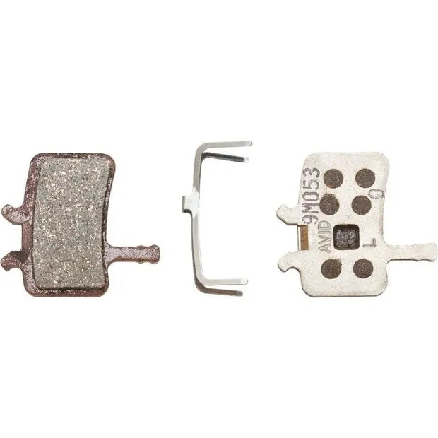 PASTILHA FREIO DISCO SRAM P/ AVID JUICY/BB7/Q3 BASE ALUMÍNIO - PRETO