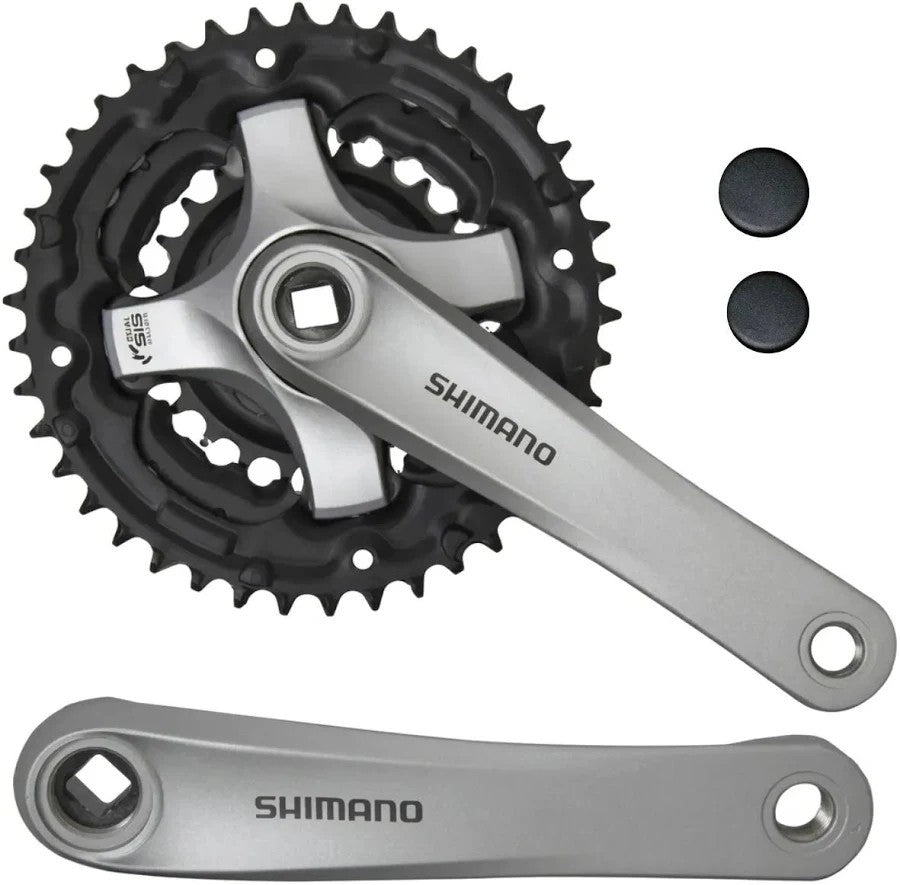 Pedivela Shimano Ty501 Reduzido 6/7/8v (24x34x42) - (170mm) - Prata