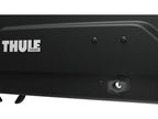 BAGAGEIRO MALEIRO DE TETO THULE FORCE XT M 400L 75Kg BAÚ RÍGIDO PRETO