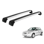 RACK LONG LIFE SPORT ALUM. PRATA P/ CHEVROLET CLASSIC/CELTA/PRISMA/CORSA/SEDAN/HATCH - 2/4 PORTAS (ACs)