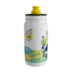 Caramanhola 550ml Elite Fly Tour De France Femme Edition 2023 (1010766) - Branco/Amarelo