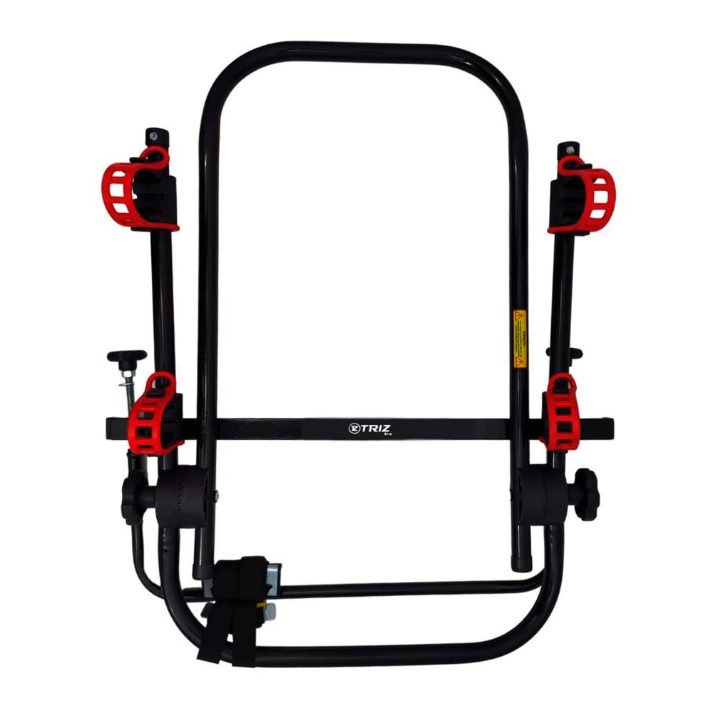 TRANSBIKE TRIZ STEP AÇO C/ SEPARADOR P/ 2 BIKES - PRETO