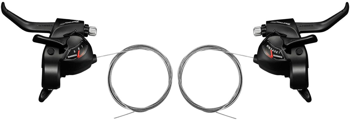 ALAVANCA SHIMANO ST-TX800 TOURNEY 3x8v (ASTTX800R8AL) PAR