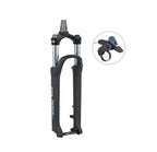 SUSPENSÃO DE BICICLETA 29 AHEAD SUNTOUR XCM34 TAPERED 100MM BOOST 110X15MM TRAVA REMOTA - PRETO - TAPERED