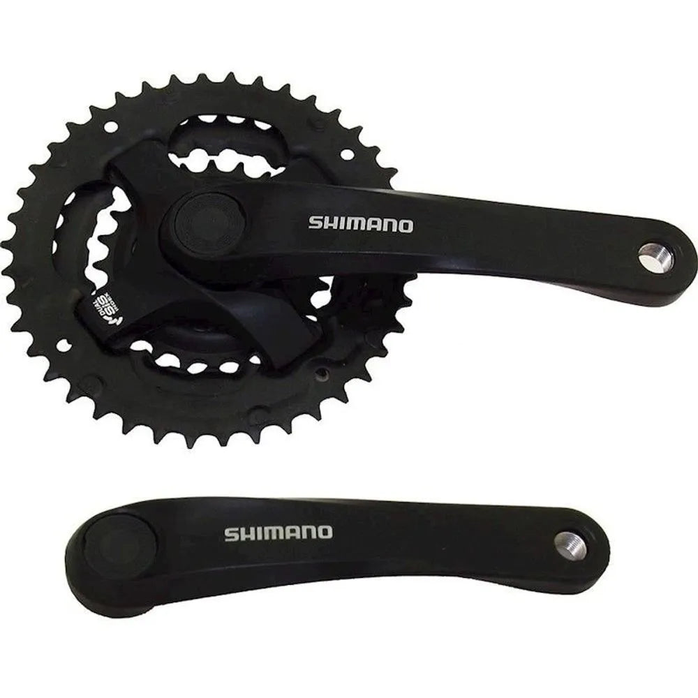 PEDIVELA SHIMANO TY501 REDUZIDO 6/7/8V (24X34X42) - (170mm) - PRETO