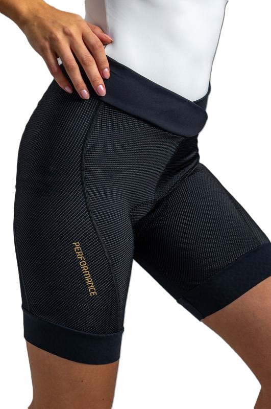 Bermuda de Ciclismo Feminina Free Force Performance 2025 Preta