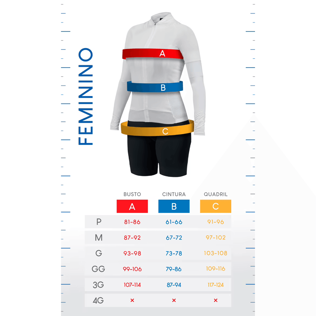 CAMISA CICLISMO FREE FORCE SPORT ENJOY FEMININA