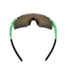 OCULOS CICLISMO XQ550 LENTE POLICARBONATO COLORS UV400 VERDE AGUA