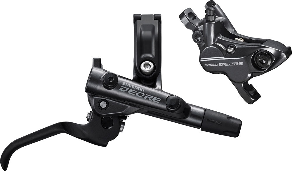 FREIO DISCO SHIMANO DEORE M6120 4 PISTÕES TRASEIRO RESINA (EM61201JRRXRA170)