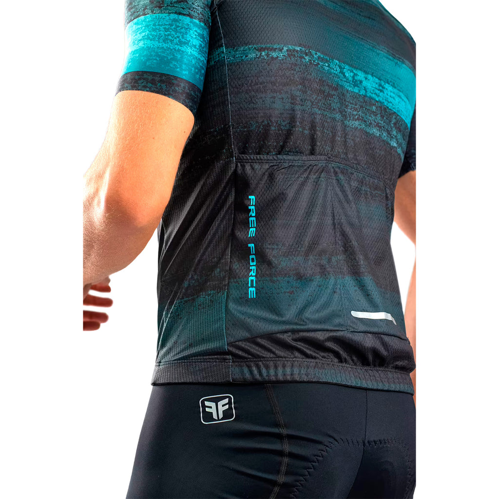 Camisa Ciclismo Free Force Masculina Basic Arctic