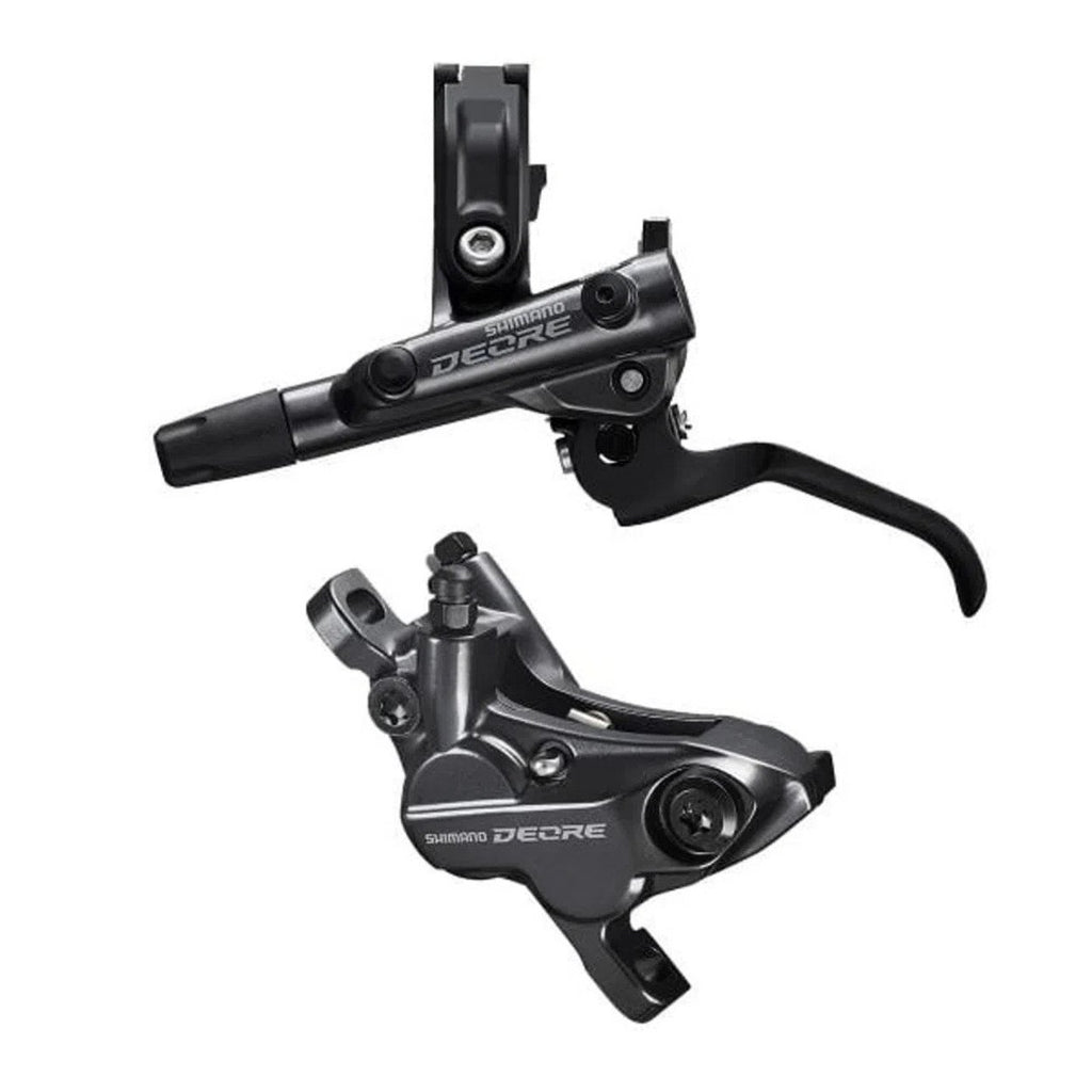 FREIO DISCO SHIMANO DEORE M6120 4 PISTÕES TRASEIRO RESINA (EM61201JRRXRA170)