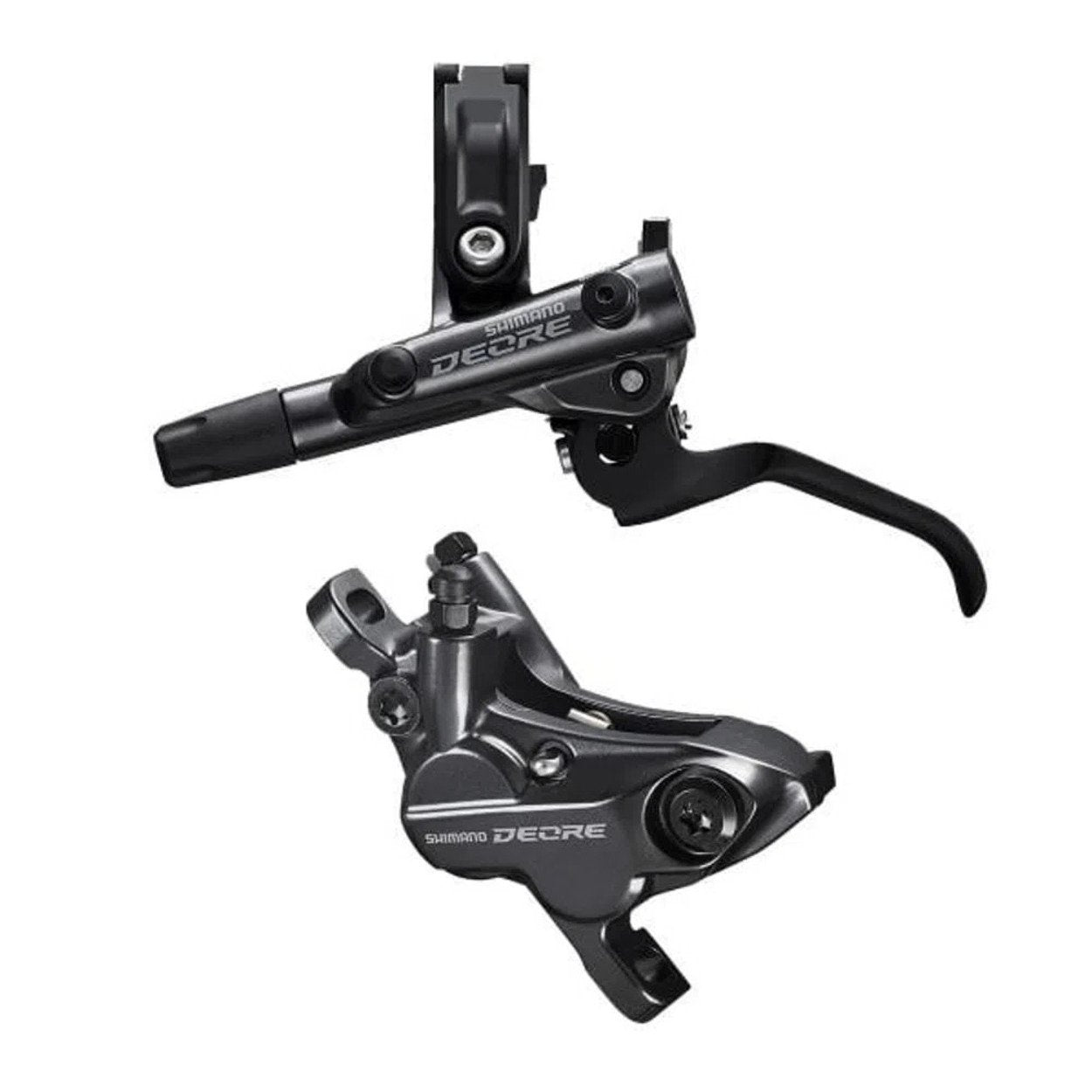 FREIO DISCO SHIMANO DEORE M6120 4 PISTÕES TRASEIRO RESINA (EM61201JRRXRA170)