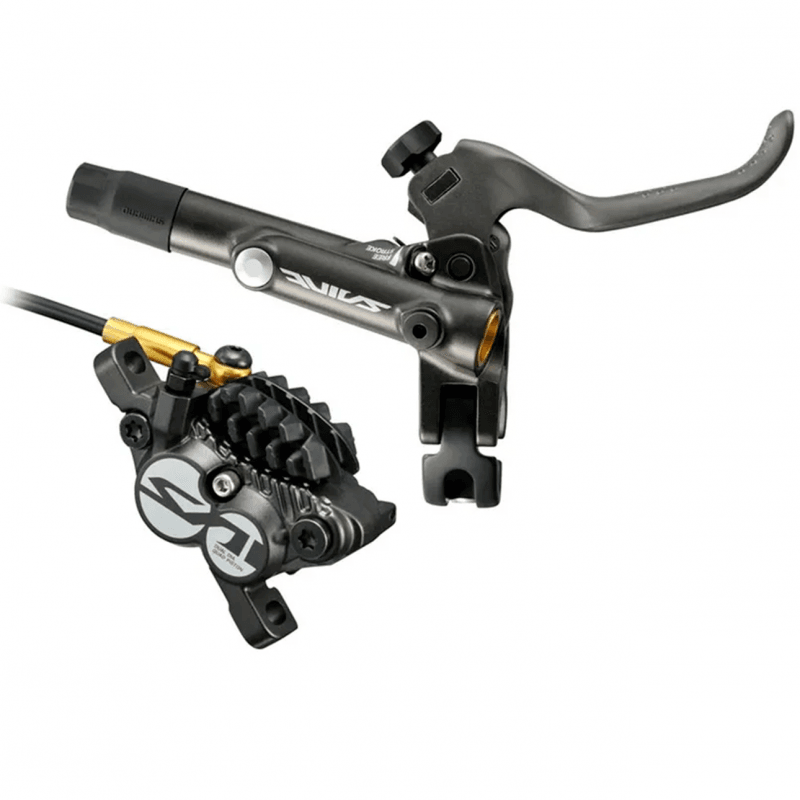 FREIO DISCO SHIMANO SAINT M820 HIDRÁULICO 4 PISTÕES TRAS. (IM820BJLRXNA170) - GRAFITE