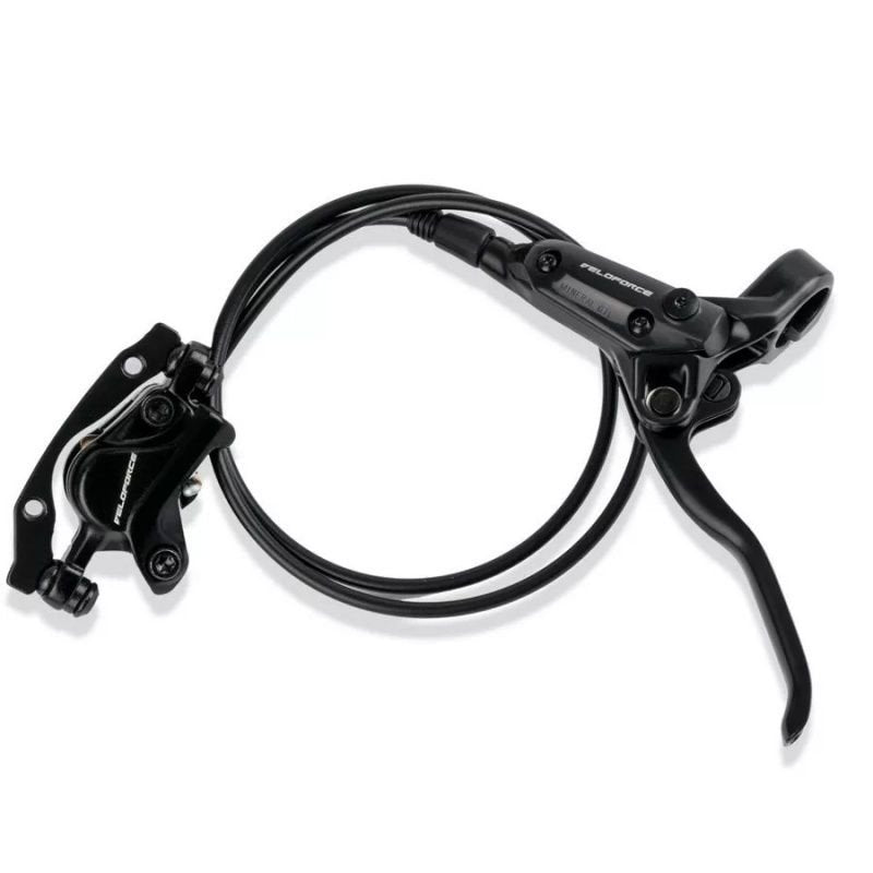 FREIO DISCO VELOFORCE HIDRÁULICO C/ FLUIDO MINERAL (PAR) - PRETO